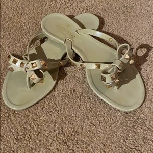 Authentic Valentino Flip Flops